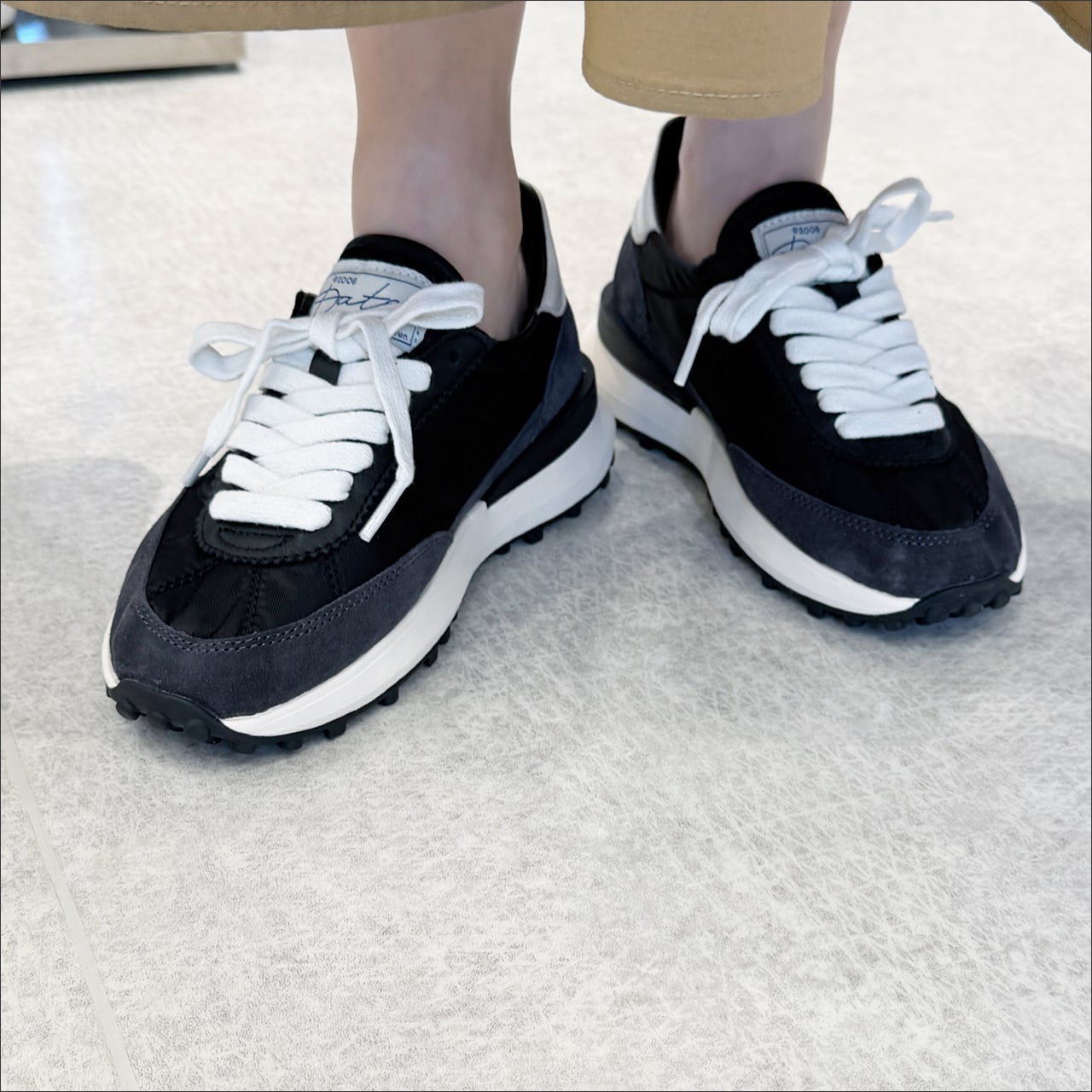 D.A.T.E.(デイト) ATHLETA NYLON スニーカー BLACK | ARISS