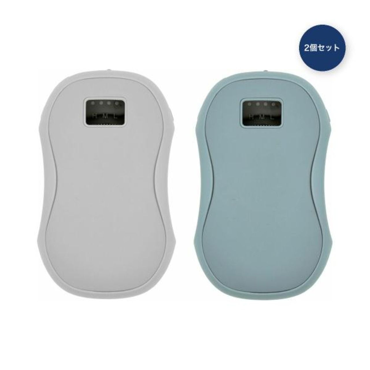 【2セット】NEWGALE 充電式バッテリーカイロ 2個セット