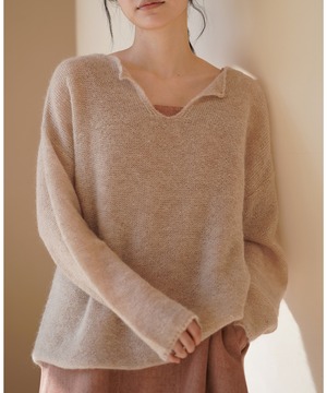 ソフトルーズスリミングニット【t-11141】