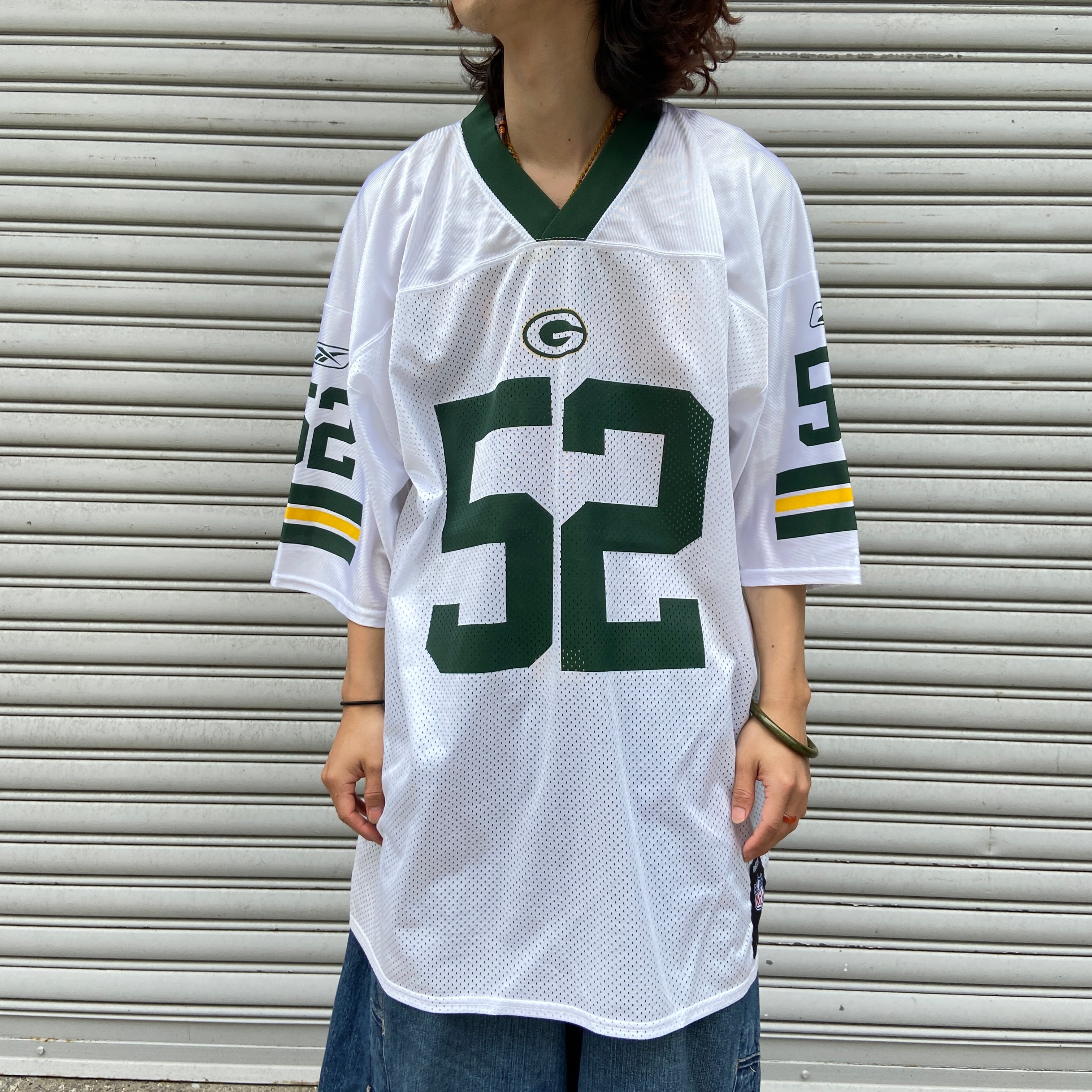 リーボック Reebok NFL GREEN BAY PACKERS グリーンベイパッカーズ ウォームアッププルオーバー メンズXL /eaa363570