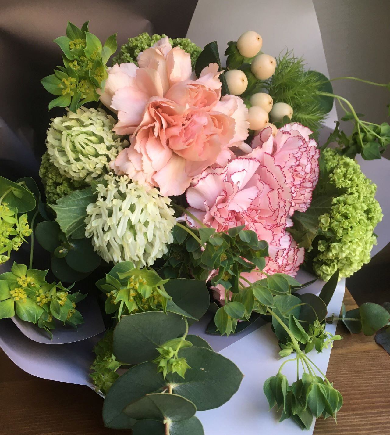 産地直送！バラ（切り花 ・生花）＊オレンジ＆パープルハーフandハーフ