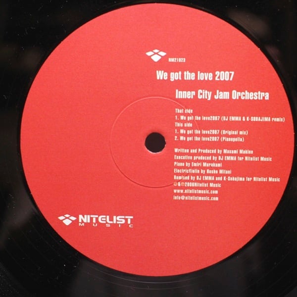 Inner City Jam Orchestra / We Got The Love 2007 [NM21023] - 画像1