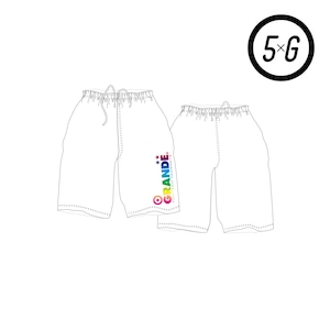 【CASA GRANDE限定】 GRANDE「5×G」 Heavy Ounces Half Pants "WHT"