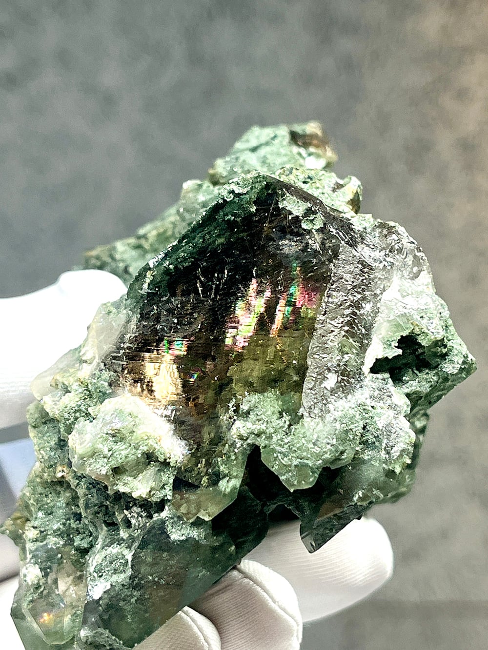 マニハール産クォーツ×ルチル【ML-0070】 from インド | acore Inc.