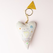 < mimirazumuika > ハートのキーホルダー