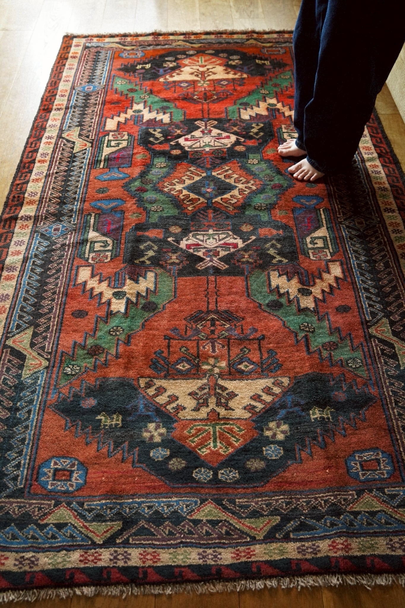 2022-Vintage Baluch rug