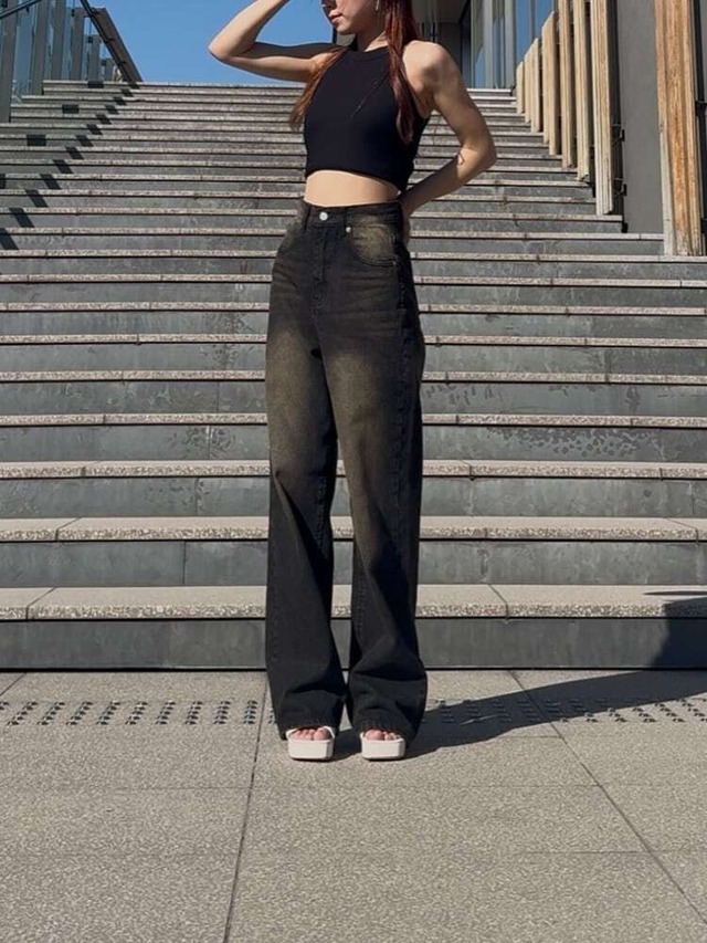 OUTLET A【TWWデニム】vintage-black