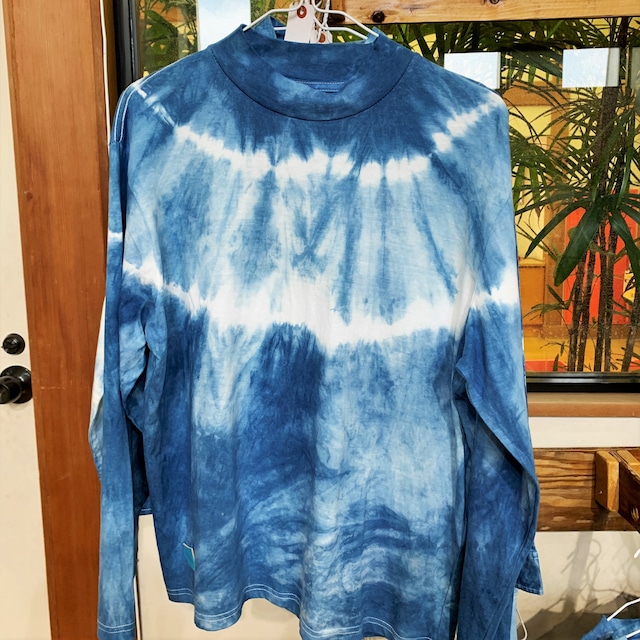 藍染こば屋 / 藍染の長袖Tシャツ