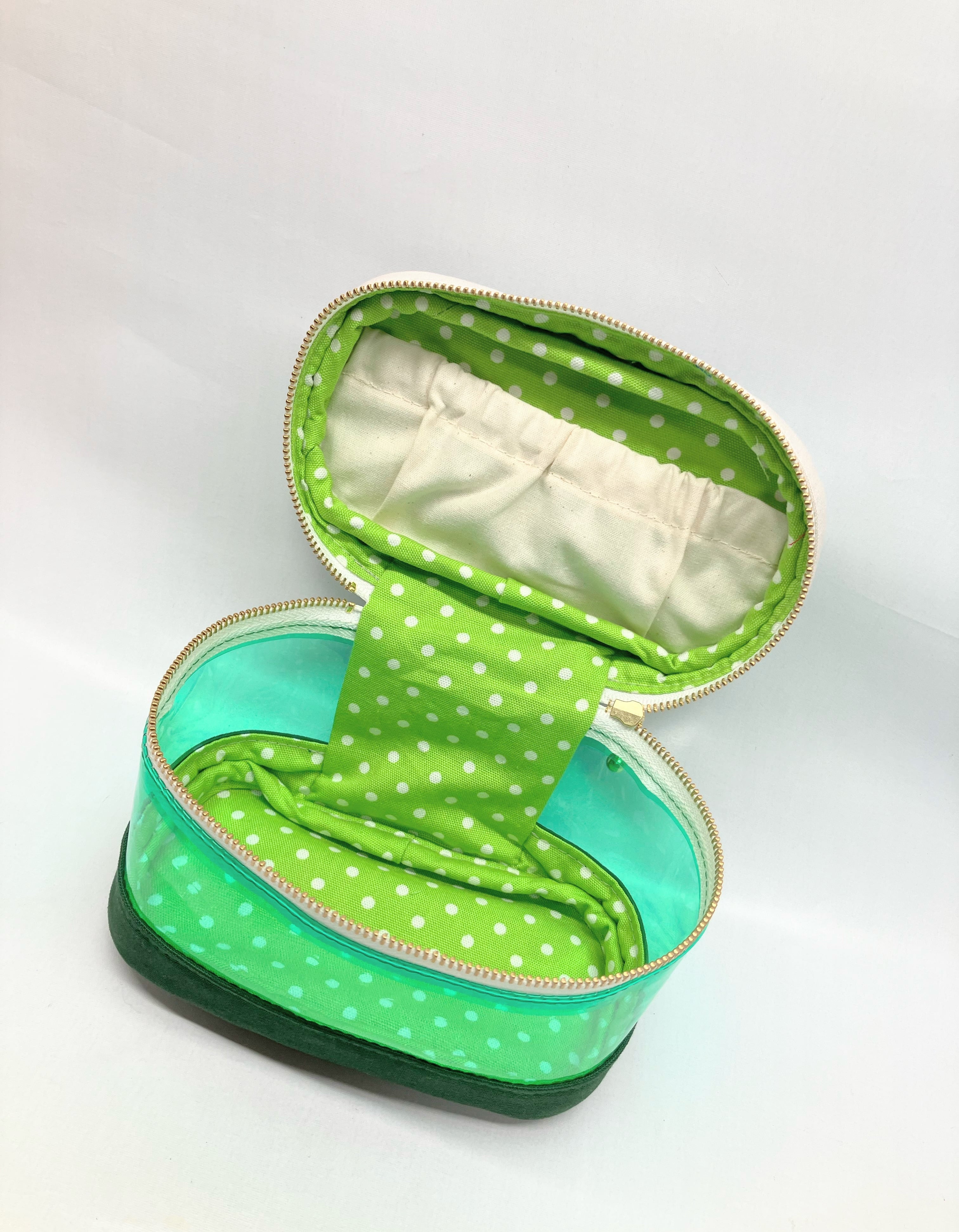 バニティポーチ メロンソーダ クリームソーダ ビニールポーチ