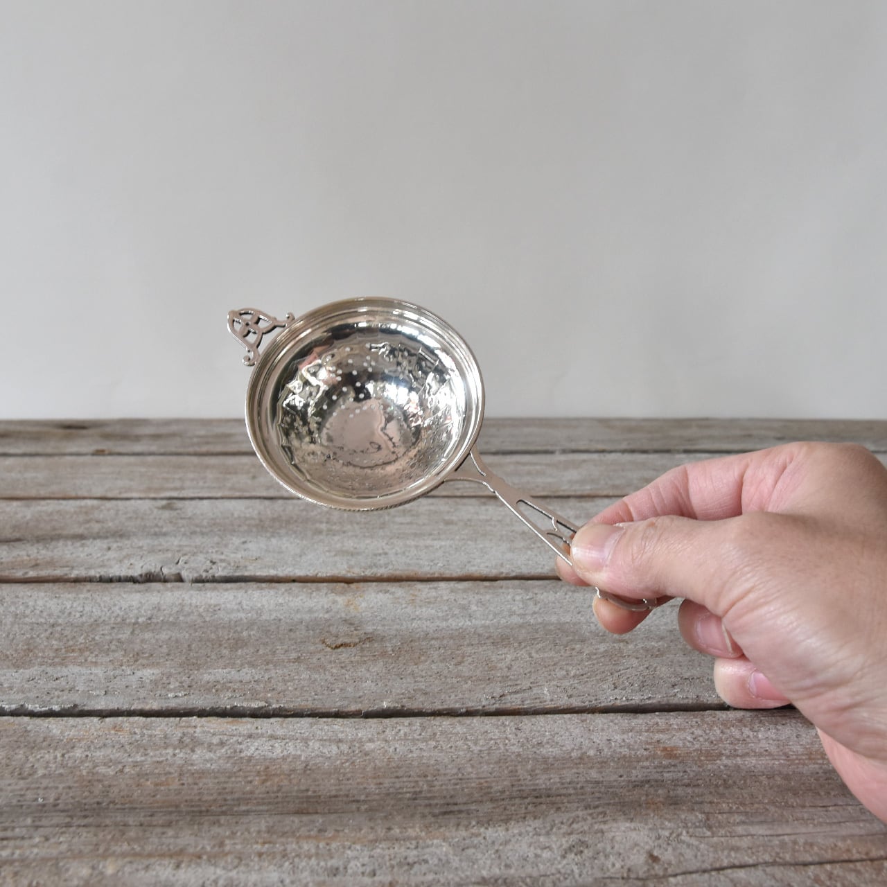 Silver Tea Strainer / シルバー（純銀） ティー ストレーナー