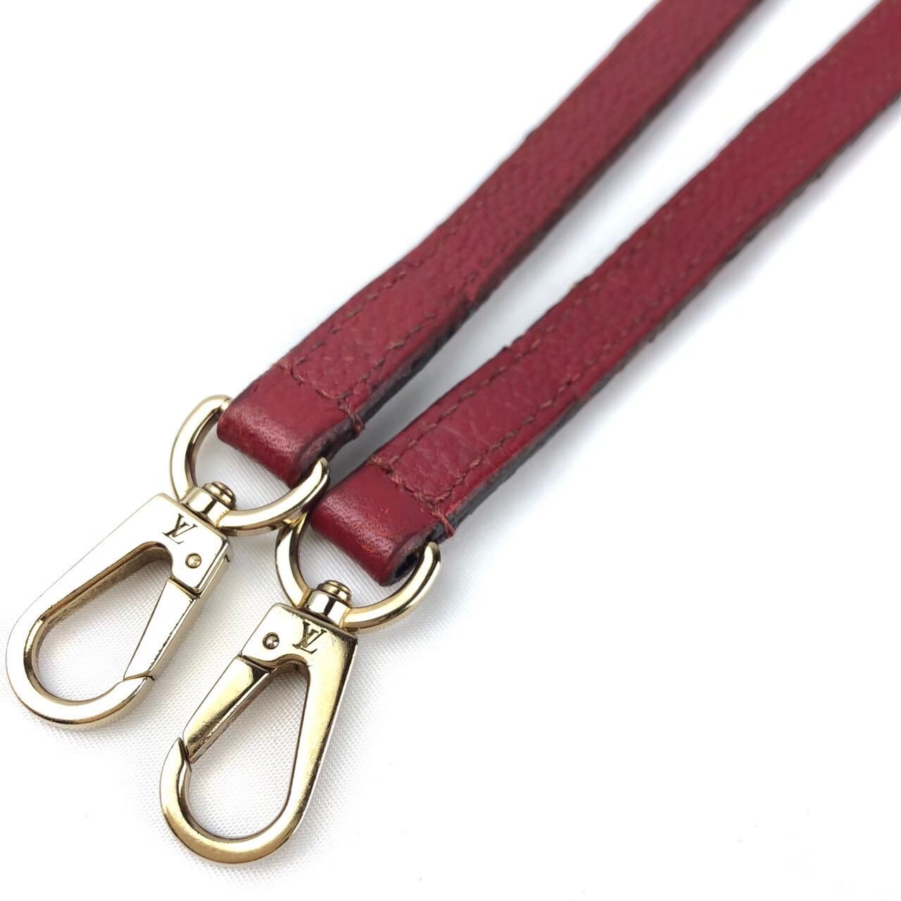 ルイヴィトン  ショルダーストラップ レッド  LOUIS VUITTON 肩掛けストラップ バッグアクセサリー A+ (新品・未使用(ワケあり))】ルイヴィトン LOUIS VUITTON 肩掛け