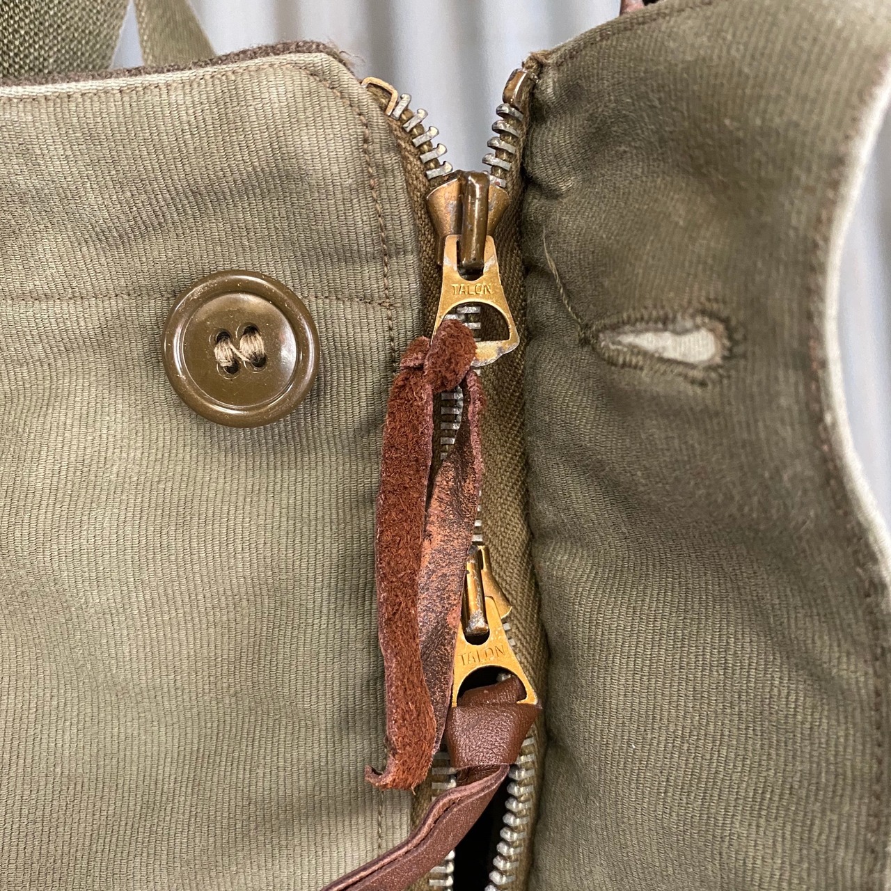 40年代 ビンテージ 米軍実品 U.S.NAVY USN N-1 デッキパンツ 