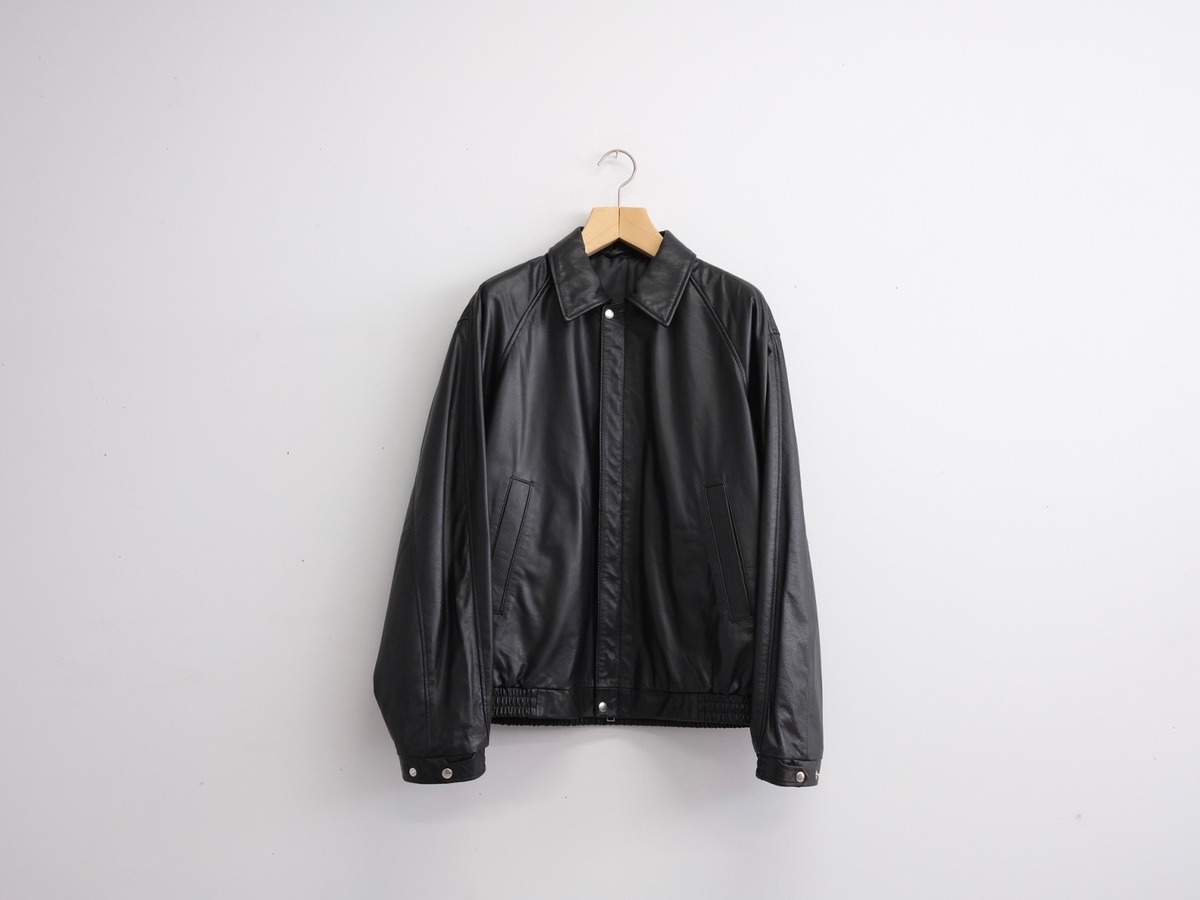 UNIVERSAL PRODUCTS.” LEATHER BlOUSON” | Lapel online store