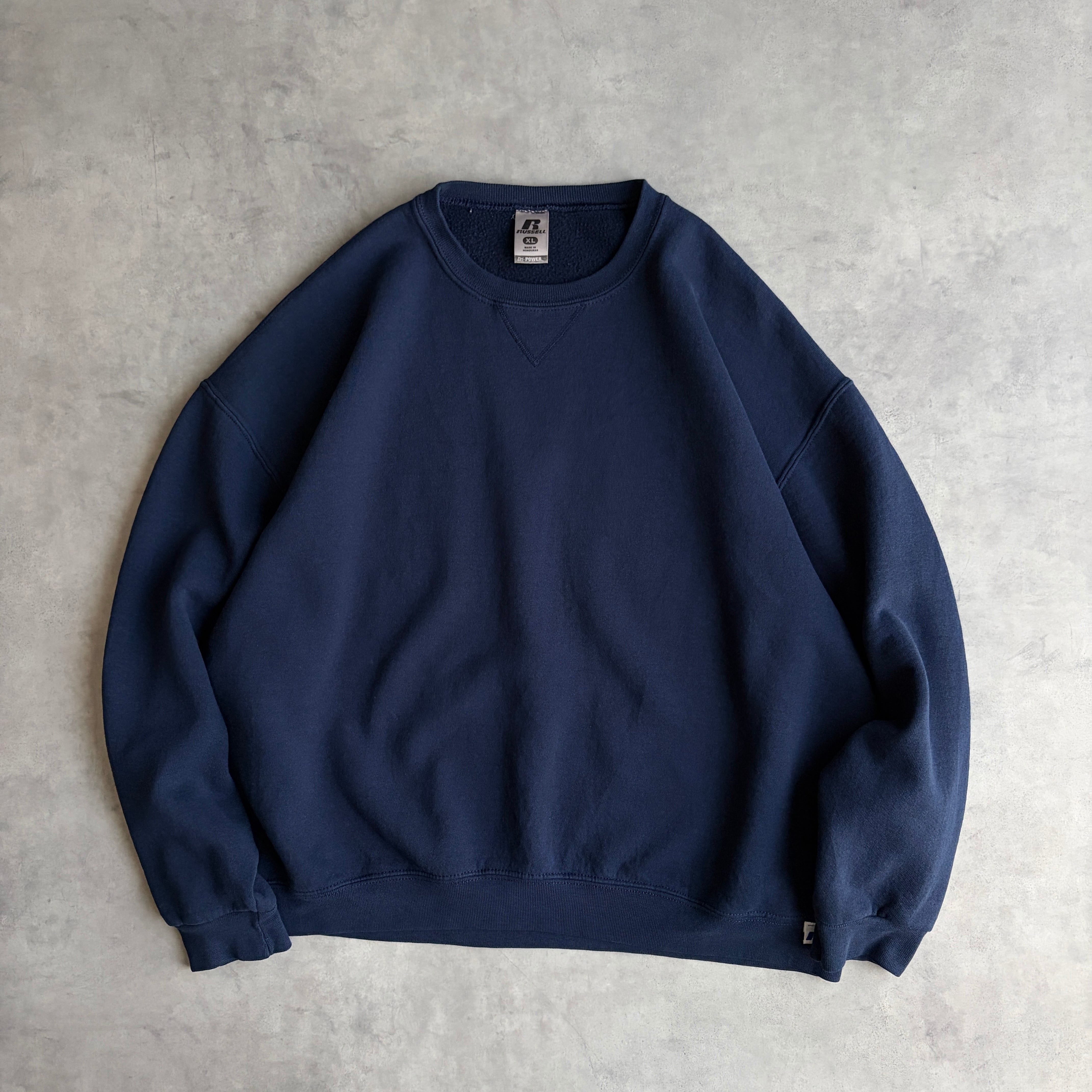 00s RUSSELL ATHLETIC 無地スウェット ソリッド 3XL 黒A 【公式通販】