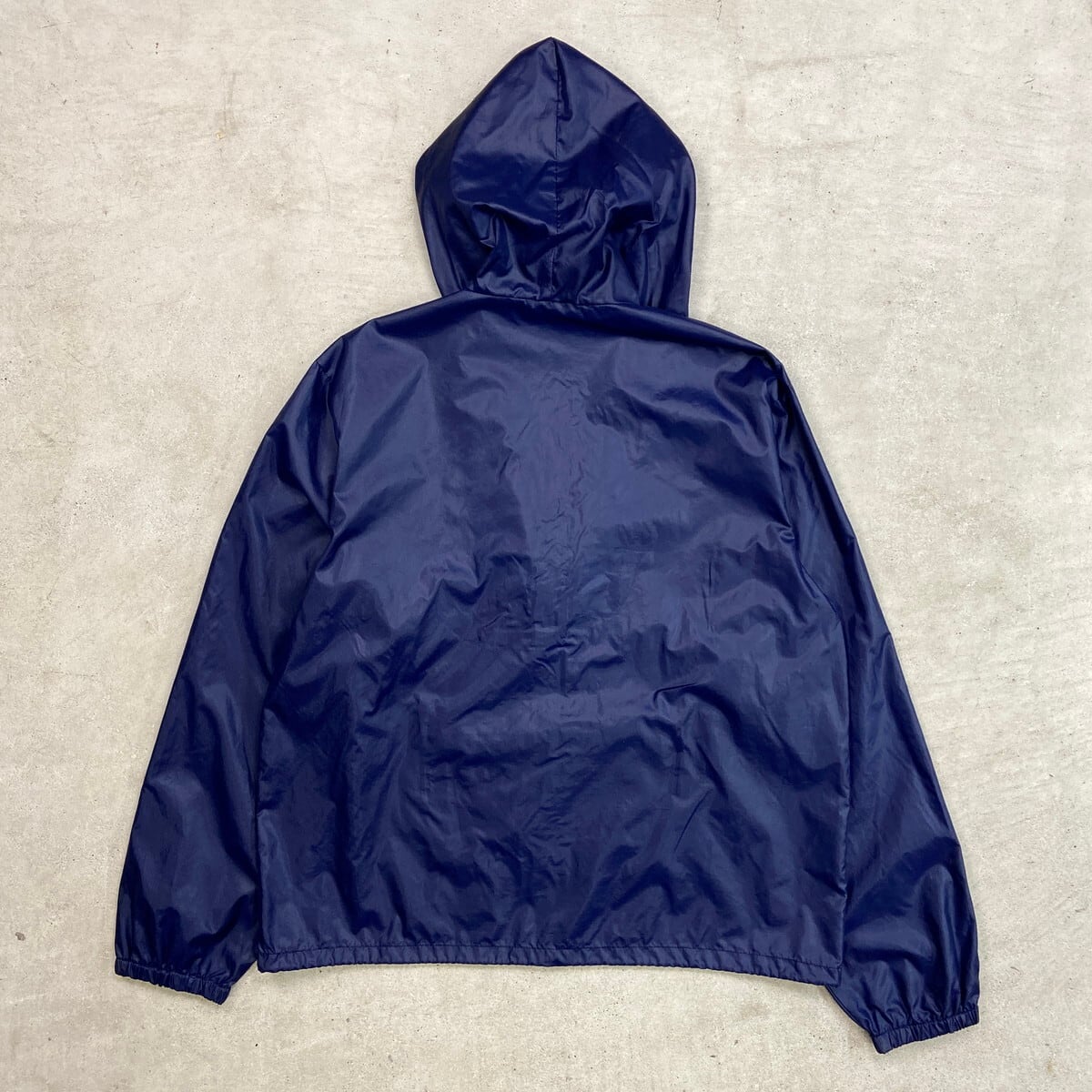 【極上品】70s-80s ヴィンテージ スウェードジャケット 濃紺 70~80年代 LACOSTE IZOD ラコステ ナイロン アノラックパーカー メンズ