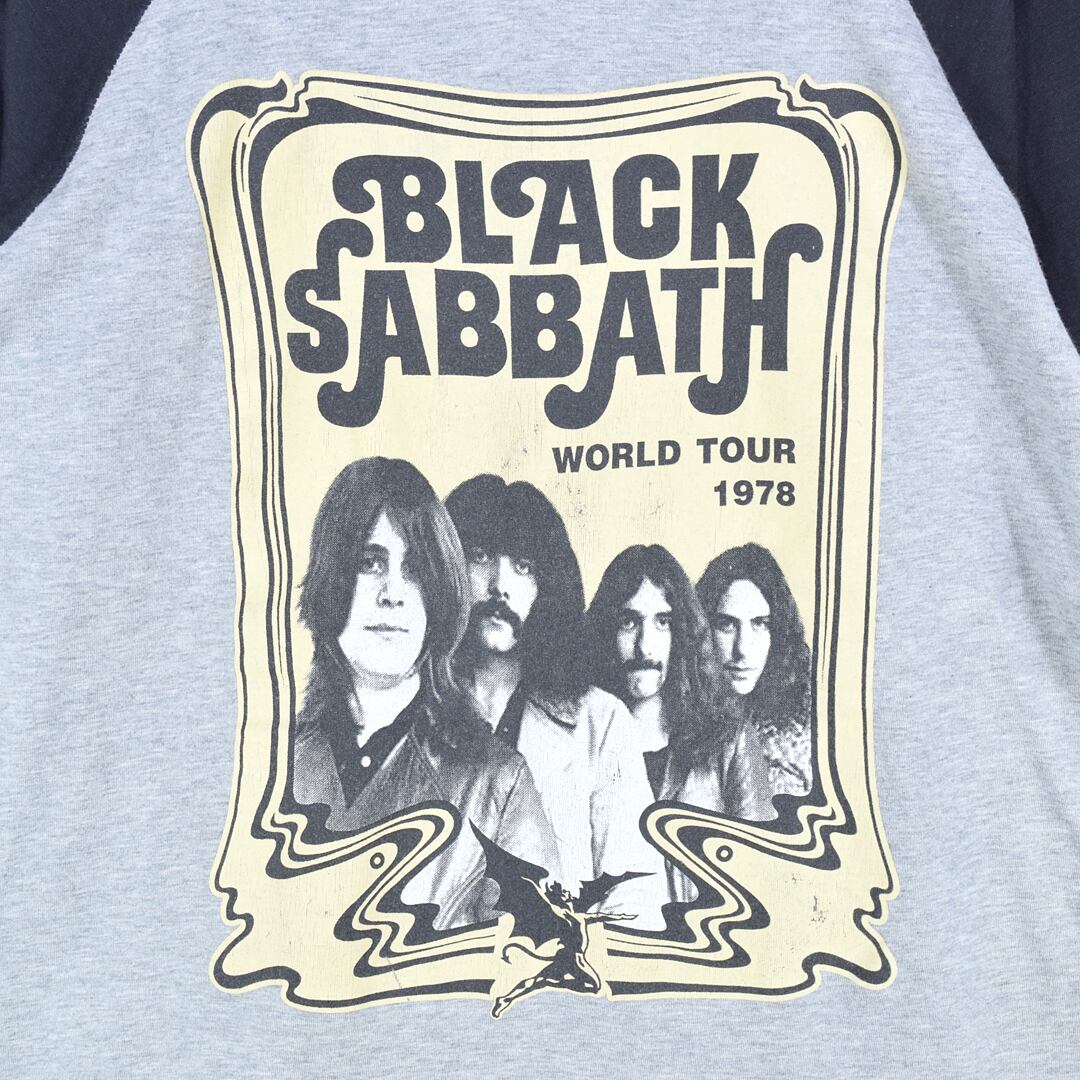 70s ブラックサバス ヴィンテージTシャツ バンドTシャツ BLACK 70s ブラックサバス ヴィンテージTシャツ バンドTシャツ BLACK