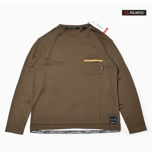 MMA(MOUNTAIN MARTIAL ATRTS) MMA Pocket Long Tee POLARTEC® version (Olive)