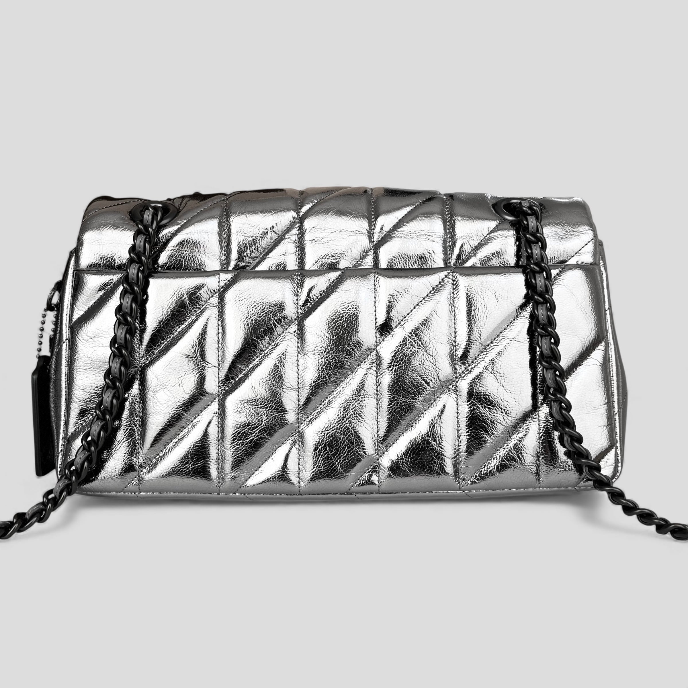 COACH コーチ タビー ショルダー バッグ 26 キルティング クリンクル