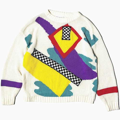 Vintage 80~90's【Back To Back】Knit Sweater