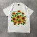 90s 向日葵 ひまわり 花 vintage Tシャツ M