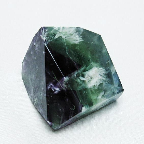 エンジェルフェザー フローライト 原石 一点物 181-3035