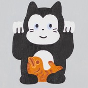 < Kate Matsufuji > 原画作品「LUCKY NERO -TAIYAKI-」