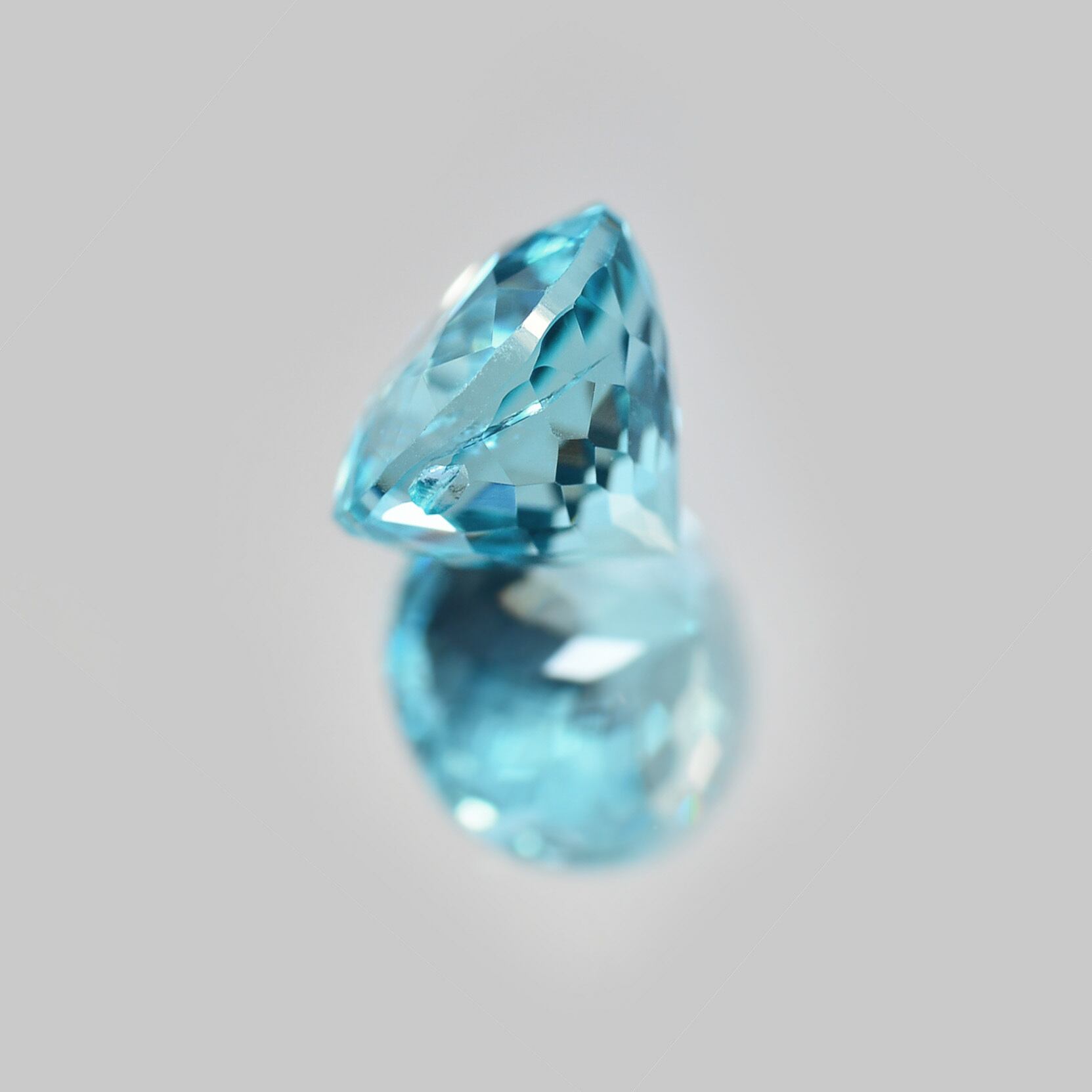 ◇加工可 ソ付 アパタイト 1.492ct ルース ラウンド ミント パライバ