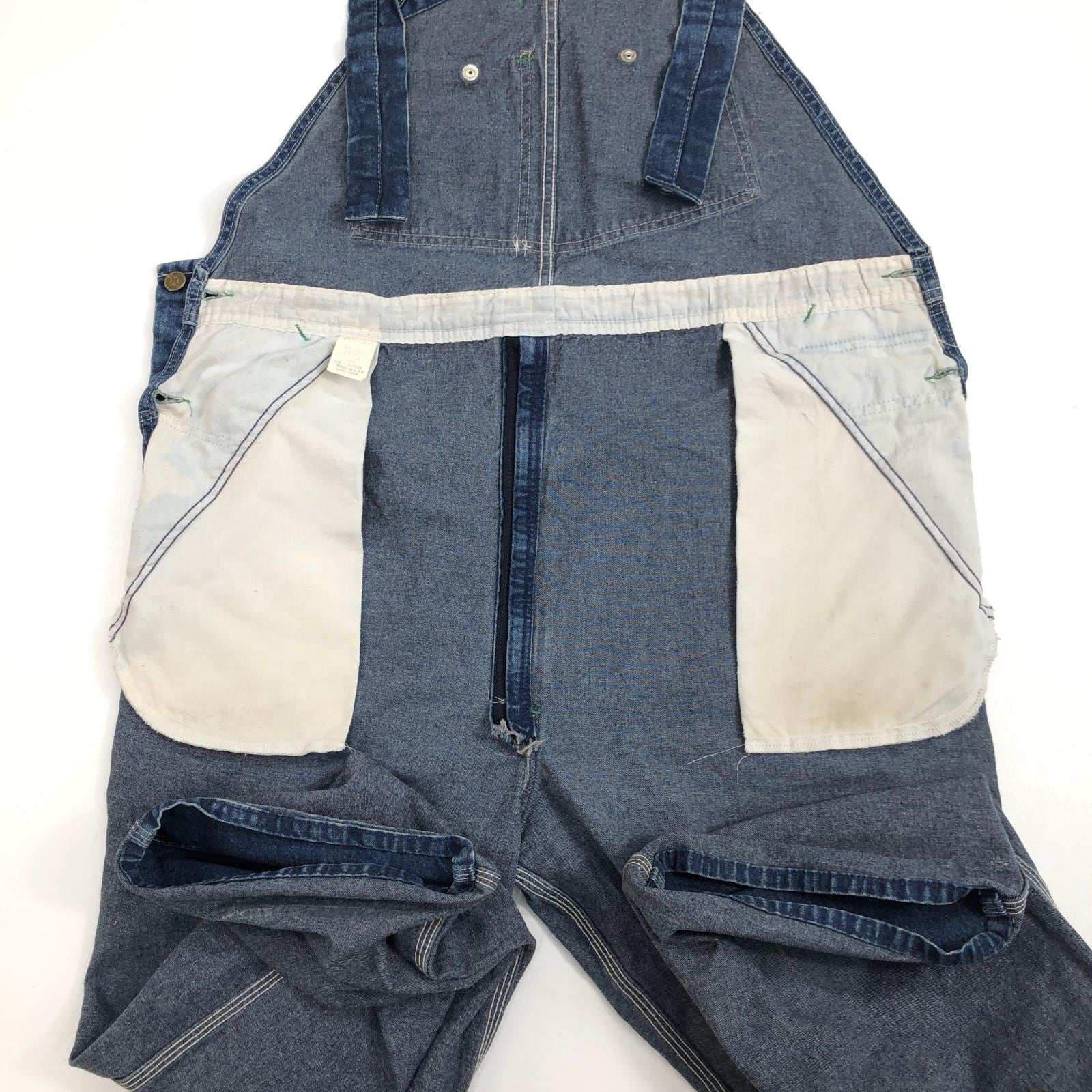 OSHKOSH オシュコシュ オーバーオール 60〜70年代 B'GOSH VESTBAK 三角