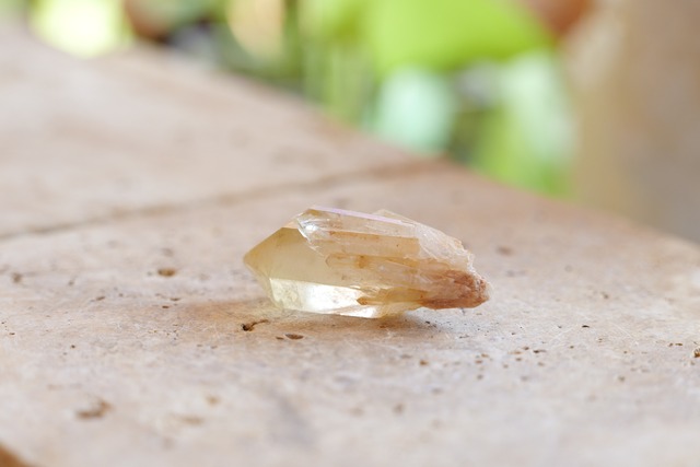 天然シトリン ダブル マダガスカル産