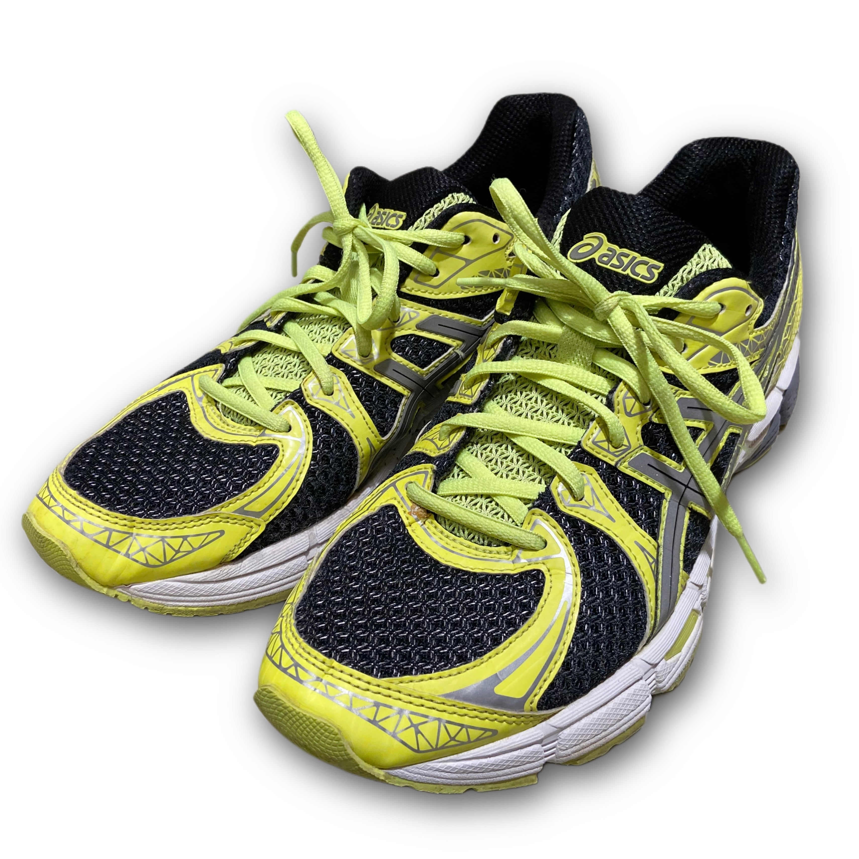 ASICS イエロー ブラック 安全靴 asics アシックス GEL-EXALT2 リフレクター ランニングシューズ【27cm