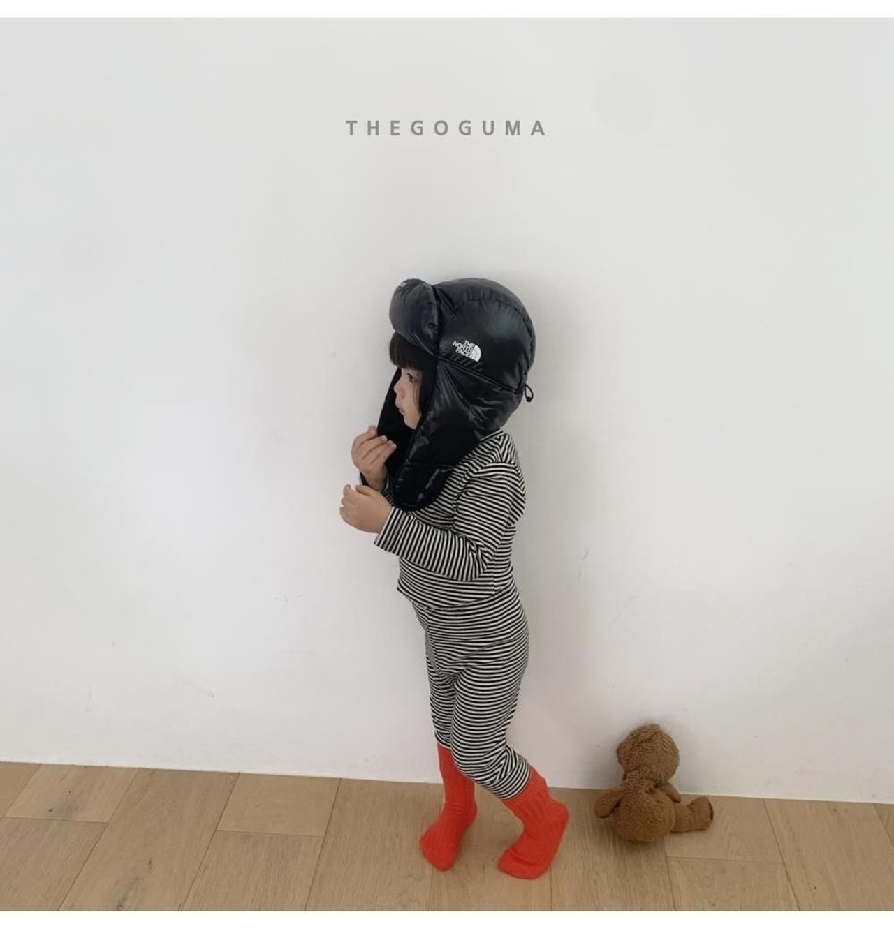 ザゴグマ / THE GOGUMA / ぽかぽかボーダーレギンス / 韓国子供服 / ジュニア / 26winter〖取寄〗*JS~JL*
