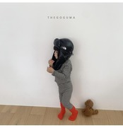 ザゴグマ / THE GOGUMA / ぽかぽかボーダーレギンス / 韓国子供服 / ジュニア / 26winter〖取寄〗*JS~JL*