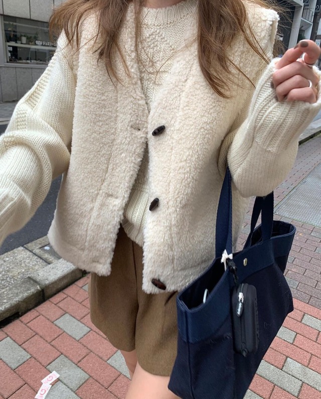 (予約) mellounge / Mustang duffle vest