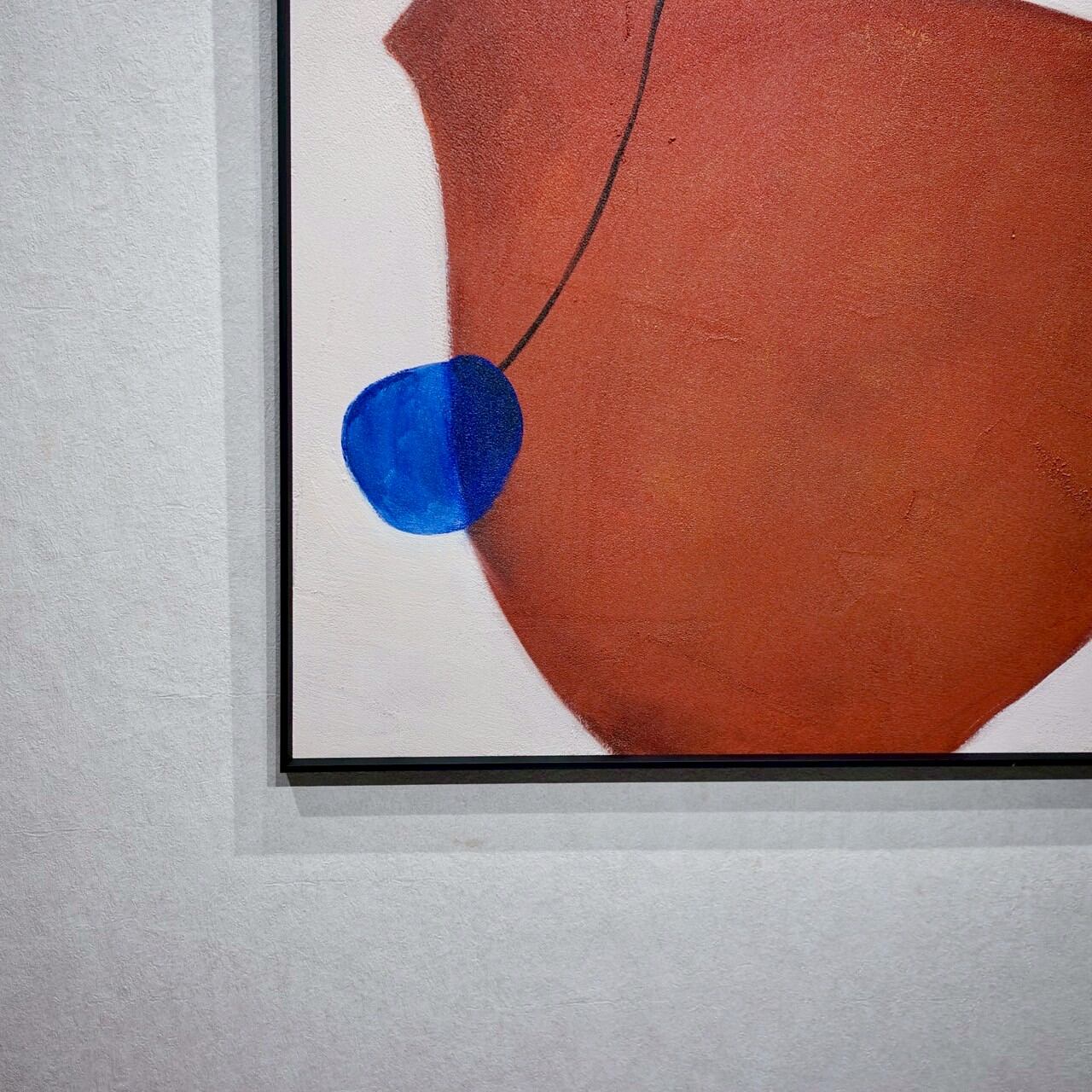 輸入品 油絵 抽象画 壁掛け アート 110×80 現代 美術 絵 絵画