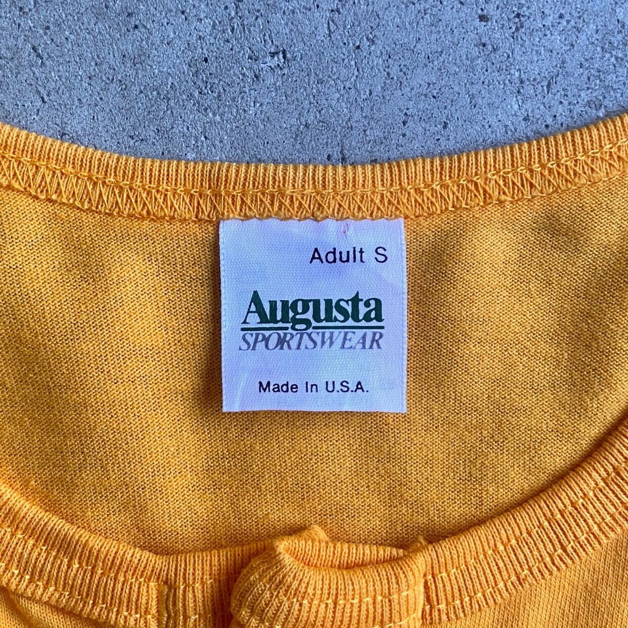 USA製 90年代 Augusta ヘンリーネック シングルステッチ 無地 ラグラン