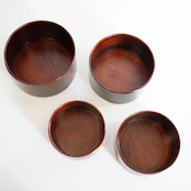 ヒノキのうつわ大-漆仕上げ