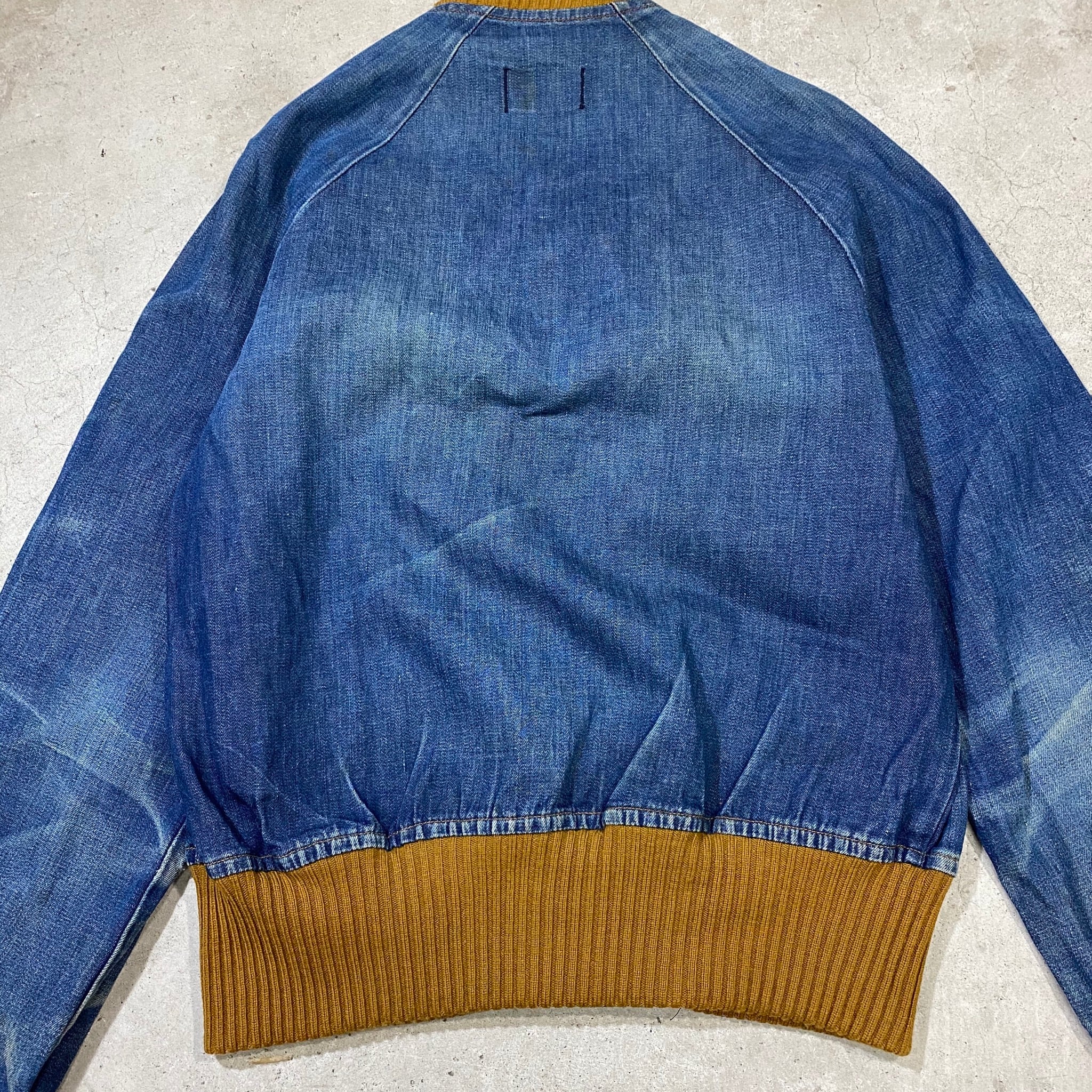 70年代 70s Levi's リーバイス Fresh Produce フレッシュプロデュース 人参タグ デニムジャケット デニムブルゾン  ヴィンテージ ビンテージ スナップボタン メンズM 古着 【デニムジャケット】 | cave 古着屋【公式】古着通販サイト