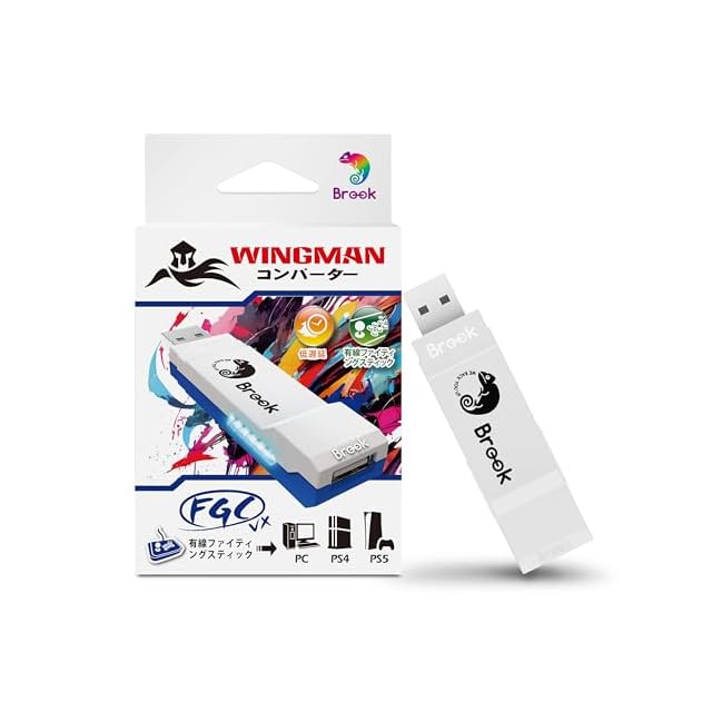 Brook Wingman FGC VX PS5/PS4/PC対応 コンバーター アーケード