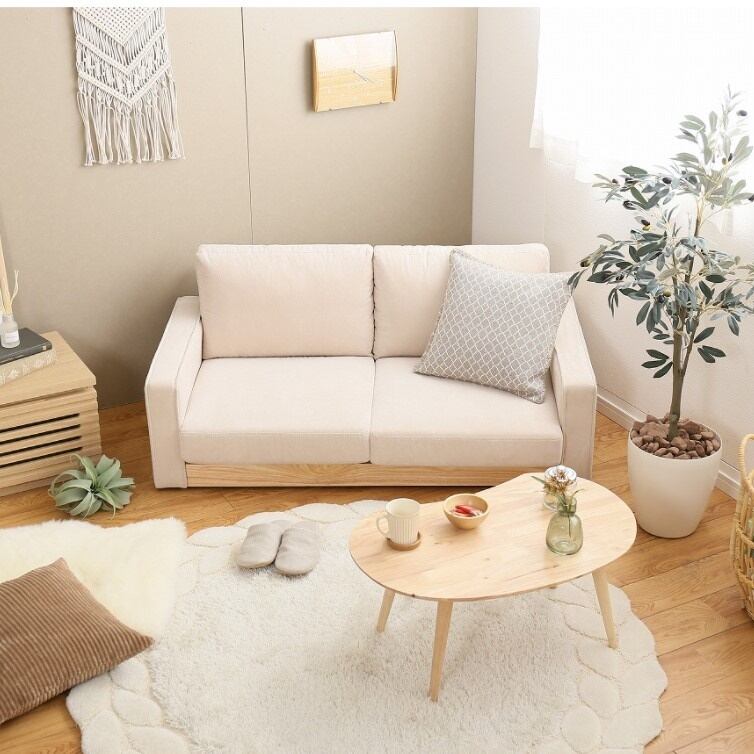 コーデュロイソファ 2人掛 Evola