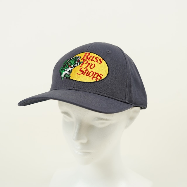 BASS PRO SHOPS /  Embroidered Cotton CAP / Gray