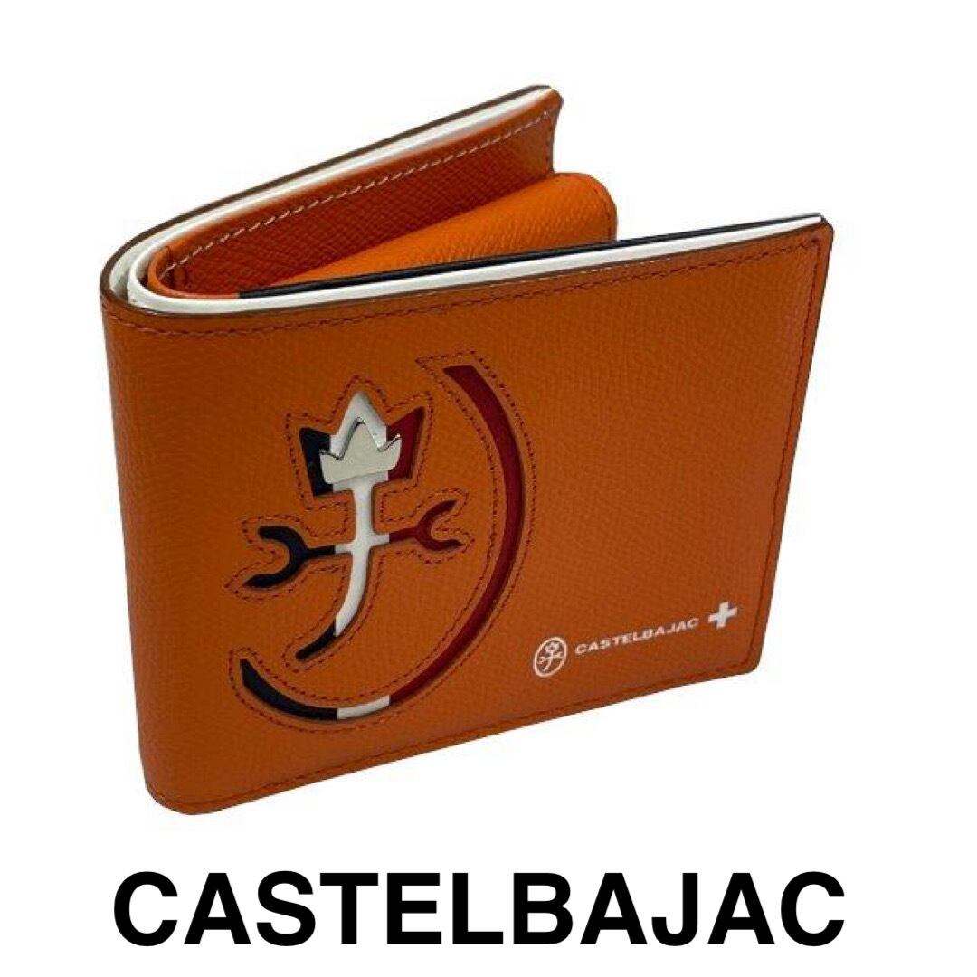 カステルバジャック CASTELBAJAC 牛革二つ折り財布 032613-2