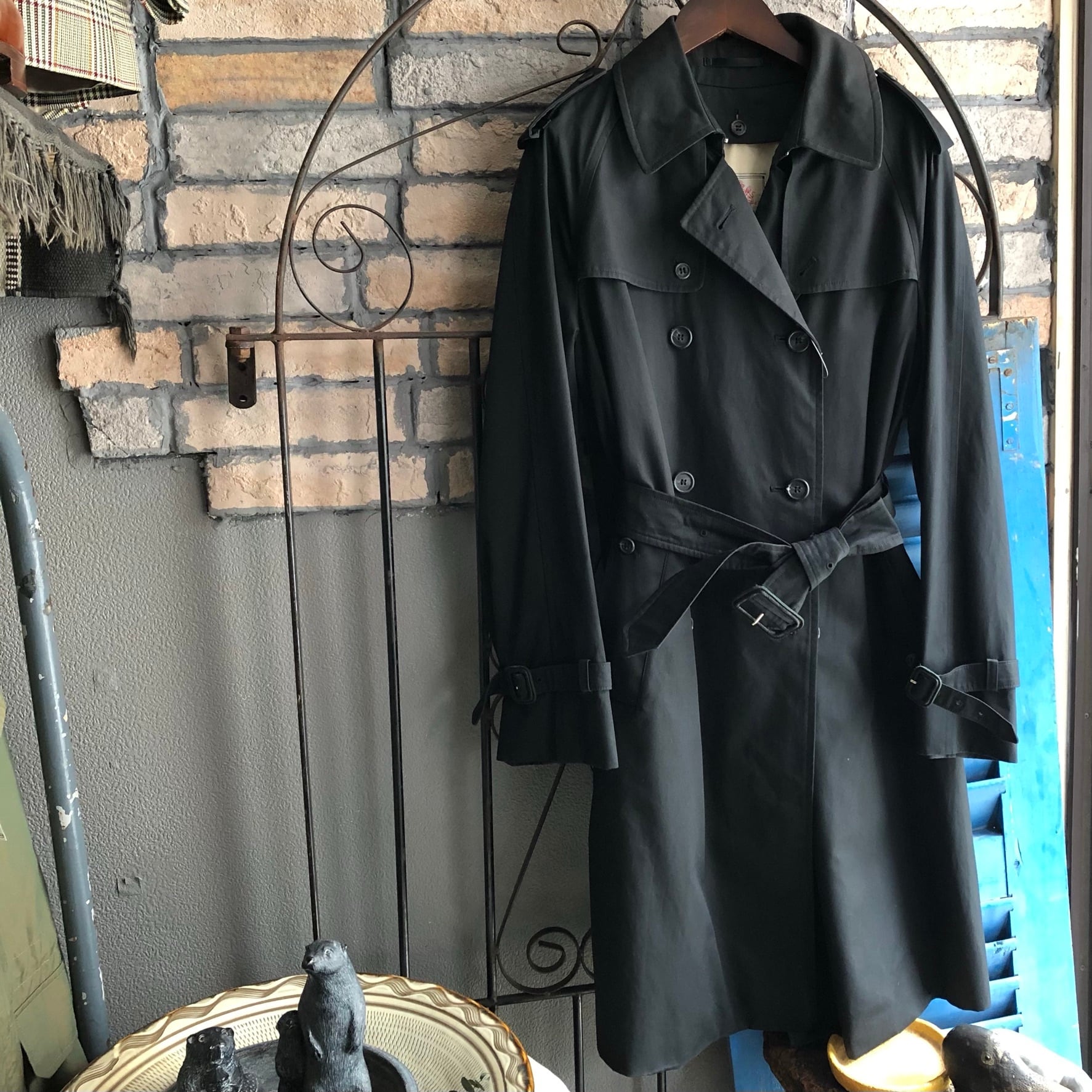 old england lady's trench coat size S オールドイングランド