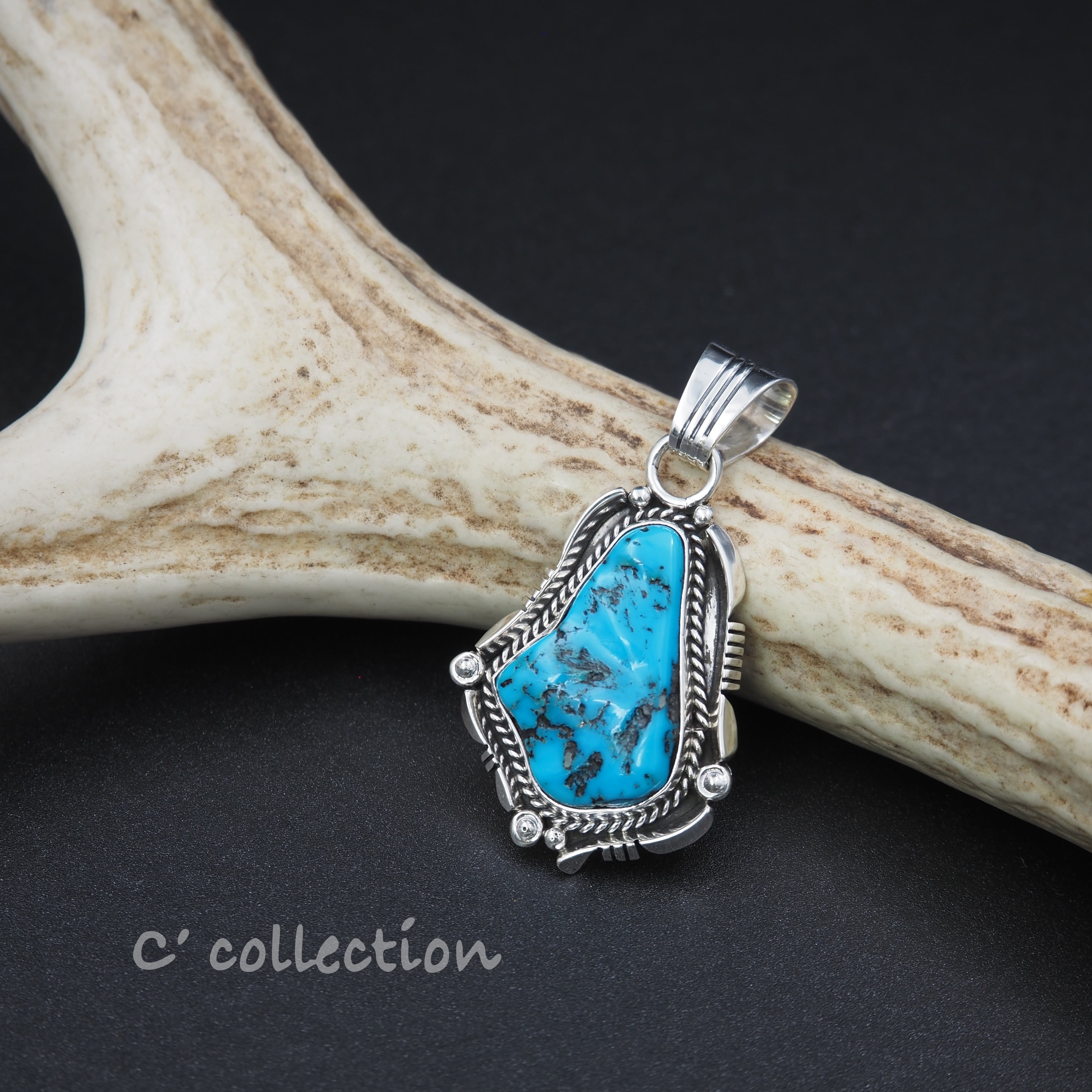16,9ct Old Kingman Turquoise オールドキングマンターコイズ OK-72