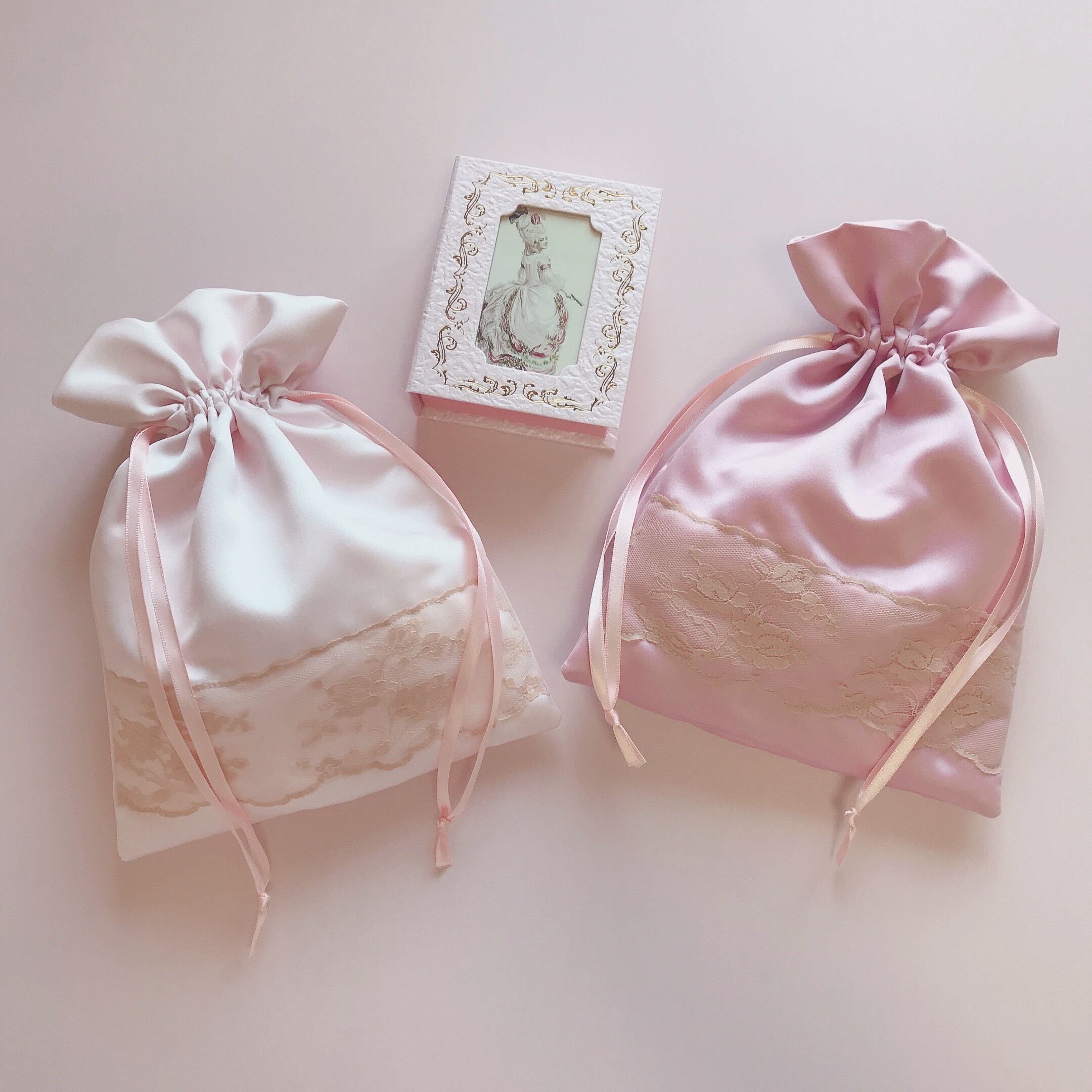 Lingerie Bag(rose  lace)