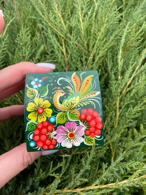 ペトリキフカ・ジュエリーボックス(Khomenko）