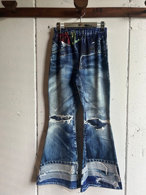 FUMIETANAKA  FT×TATA  print pants