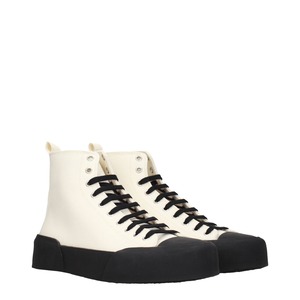 【新品】JIL SANDER ジルサンダー メンズ スニーカー ファブリック ベージュ WS0002P5242191