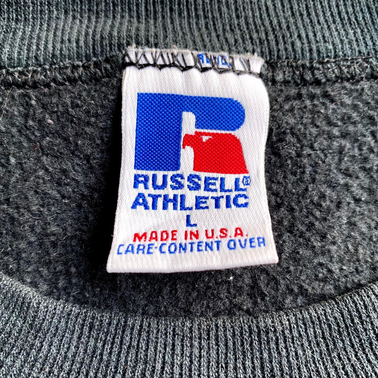 90年代 ラッセル Russell 無地スウェット トレーナー USA製 メンズL ヴィンテージ /eaa378388