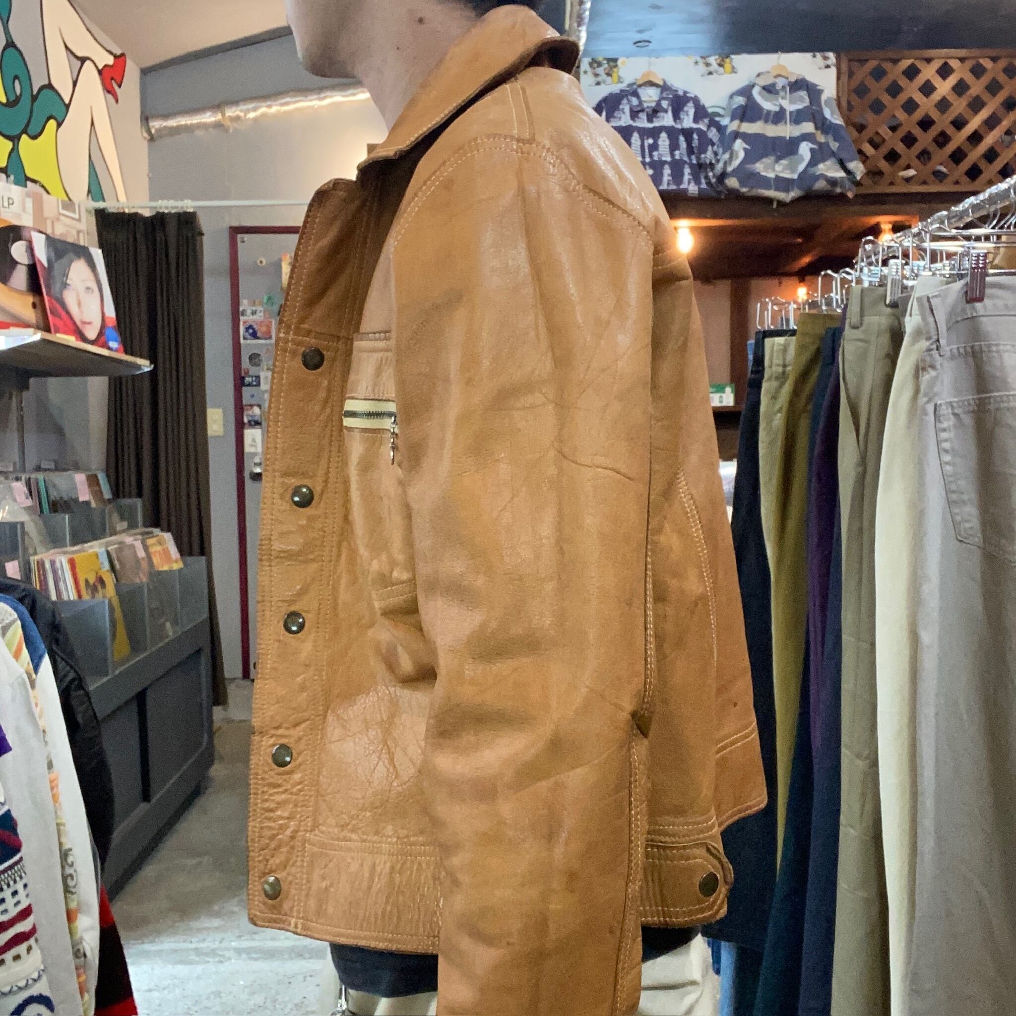 リバーシブル スウェード レザー ジャケット | 古着屋 わらしべ リバーシブル スウェード レザー ジャケット | 古着屋 わらしべ