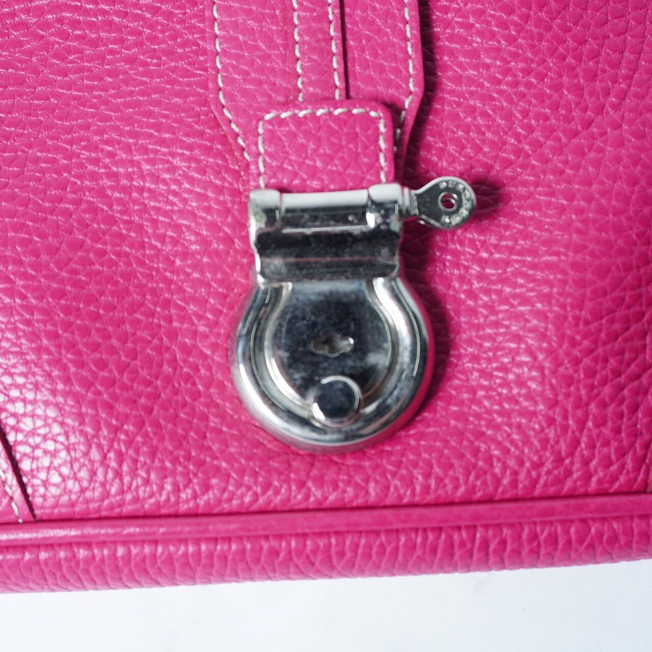 BURBERRY】バーバリー レザーバッグ pink | MIXHIVE